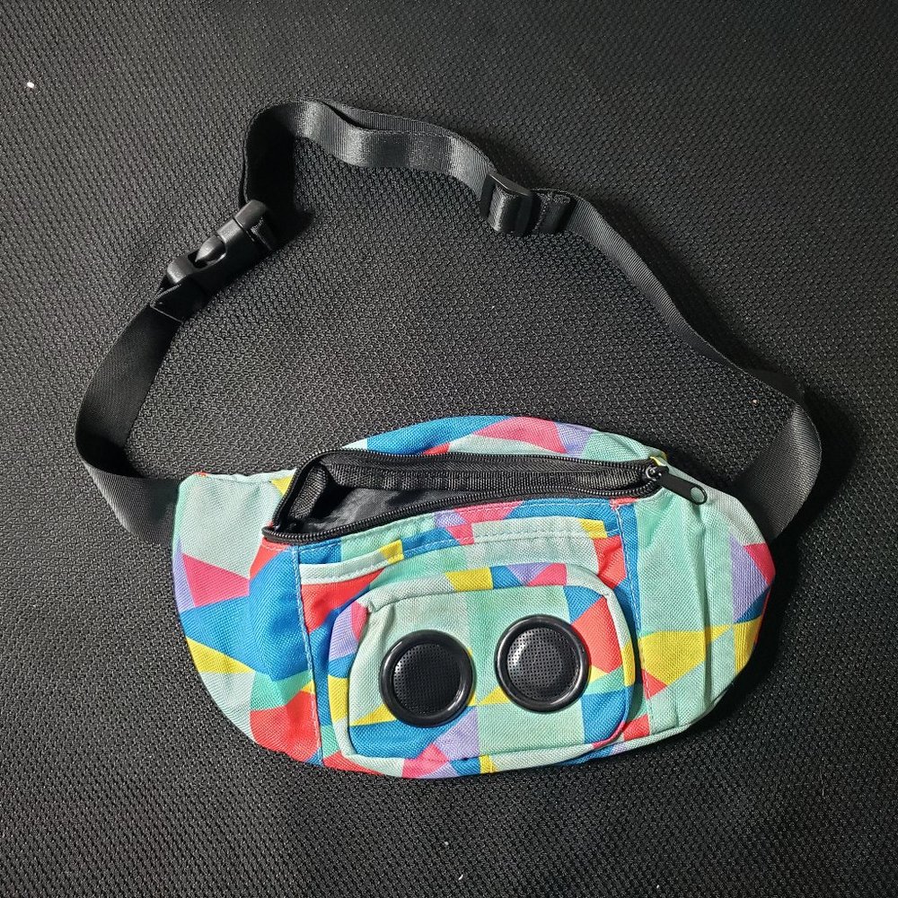 Multicolor Retro, Fanny Pack Bag